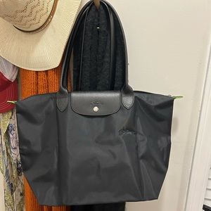 Longchamp Le Pliage Large Tote Bag - Green Recycled